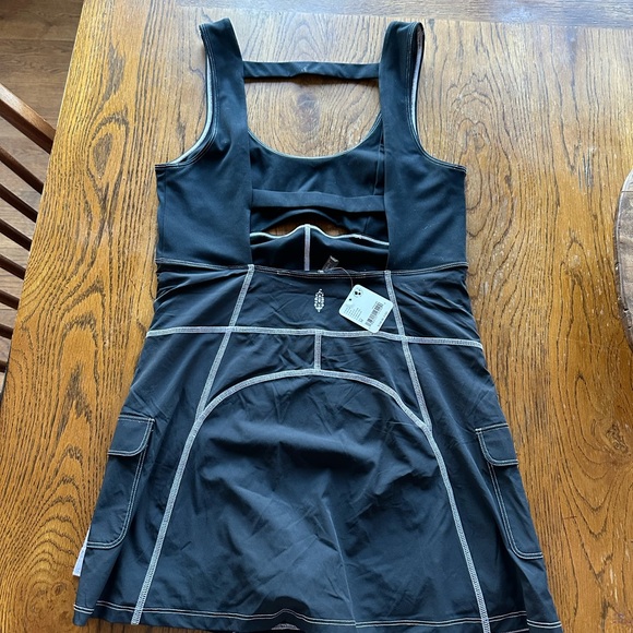 Black Free People Athleisure Dress - Picture 2 of 2